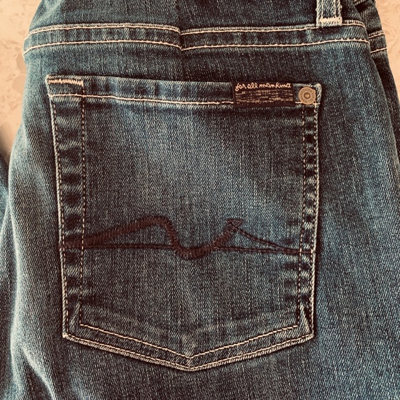 7 For All Mankind Bootcut Jeans Size 27 - Picture 7 of 11